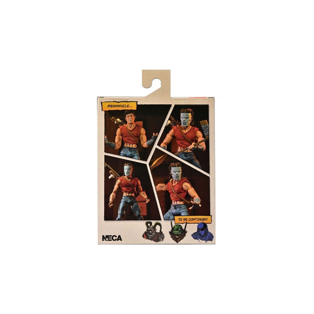 NECA - Mirage Comics Casey Jones in Red Shirt TMNT - Teenage Mutant Ninja Turtles