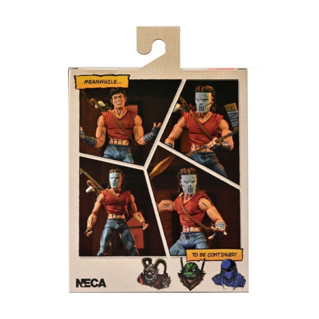 NECA - Mirage Comics Casey Jones in Red Shirt TMNT - Teenage Mutant Ninja Turtles