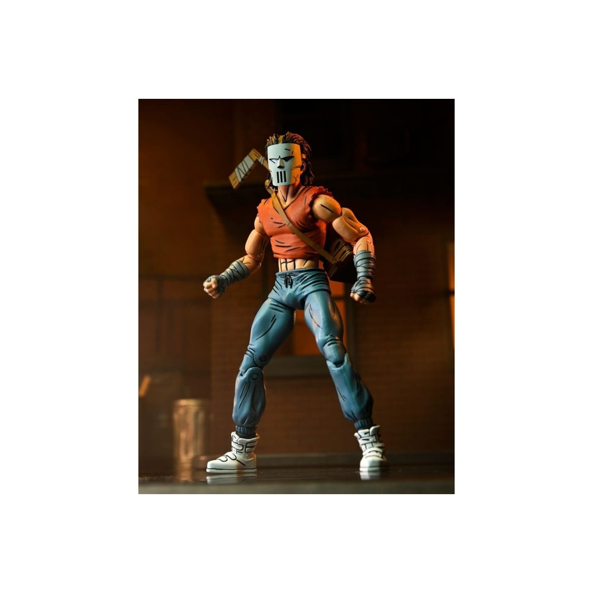 NECA - Mirage Comics Casey Jones in Red Shirt TMNT - Teenage Mutant Ninja Turtles