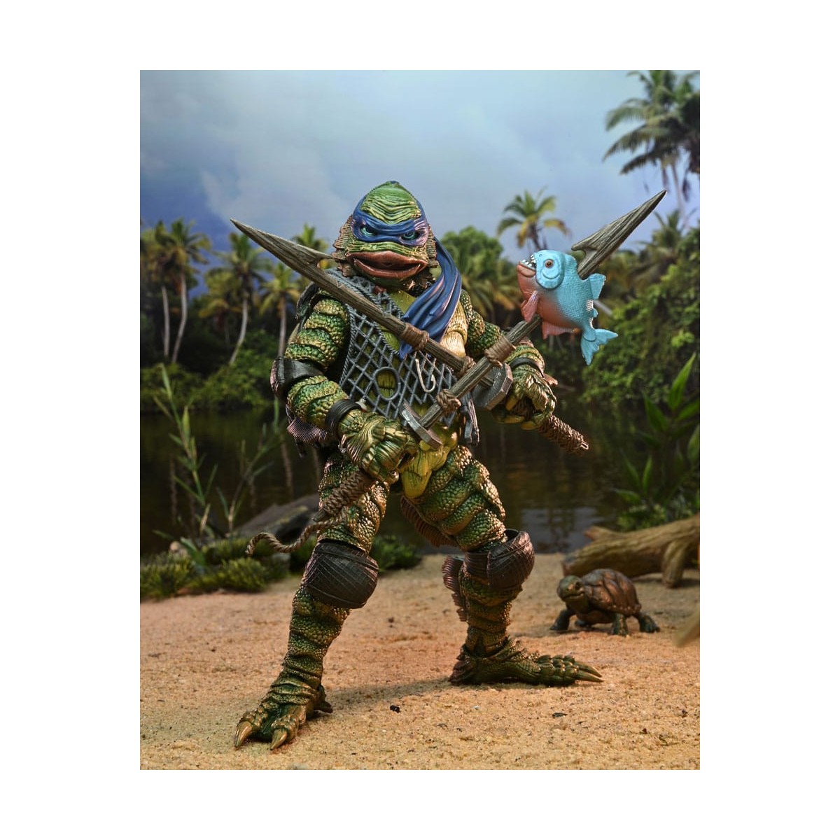 NECA - Ultimate Leonardo as the Creature - Universal Monsters x TMNT