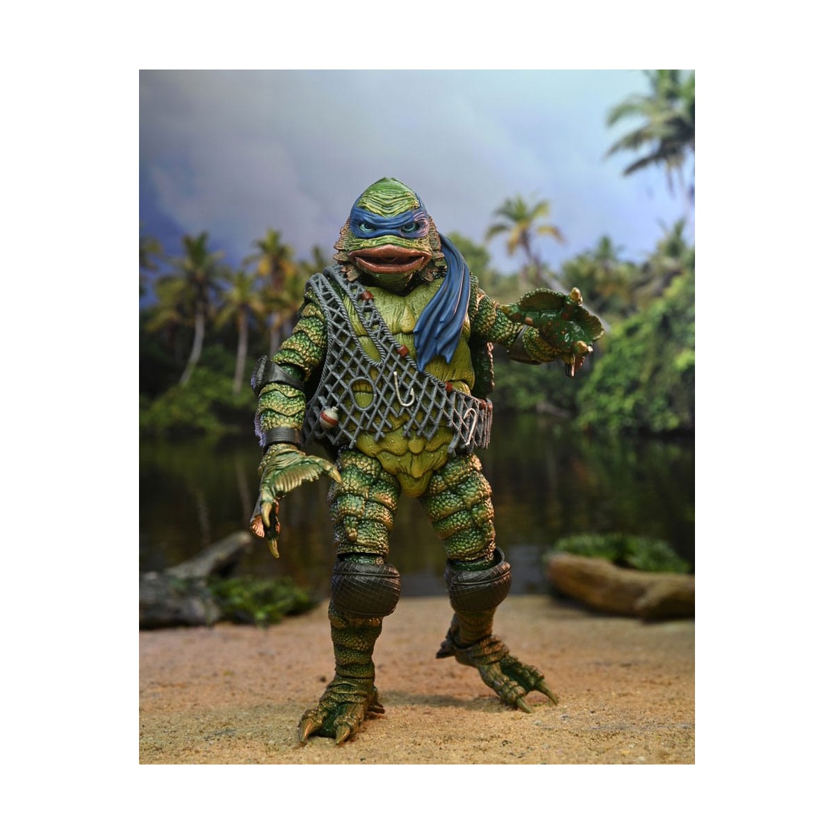NECA - Ultimate Leonardo as the Creature - Universal Monsters x TMNT