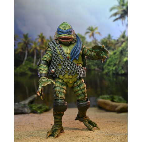 NECA - Ultimate Leonardo as the Creature - Universal Monsters x TMNT