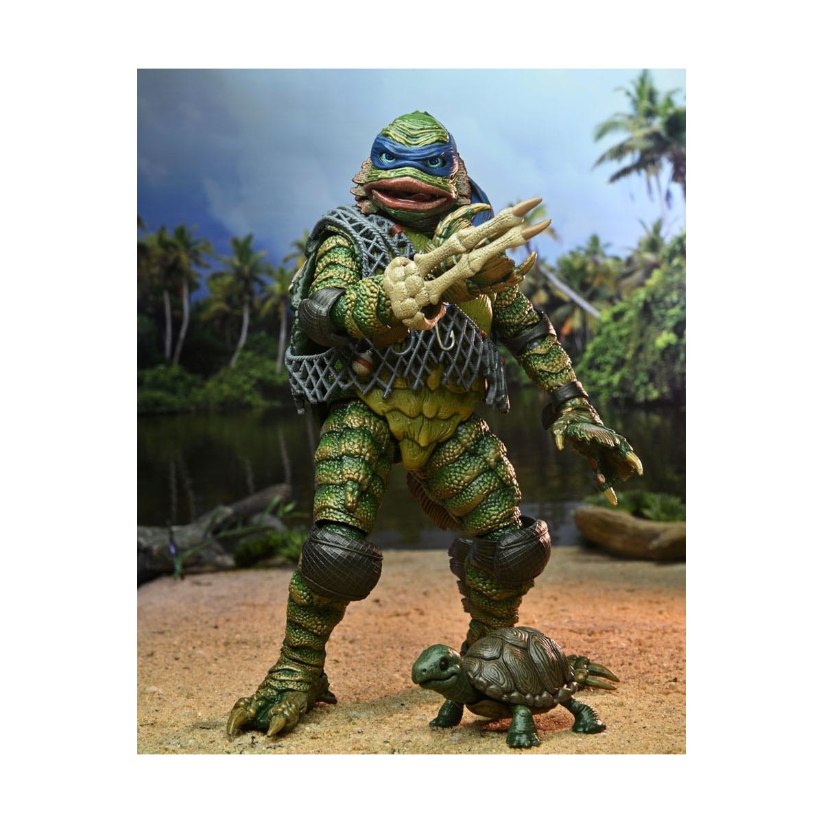 NECA - Ultimate Leonardo as the Creature - Universal Monsters x TMNT