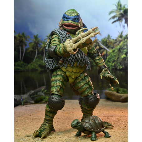 NECA - Ultimate Leonardo as the Creature - Universal Monsters x TMNT