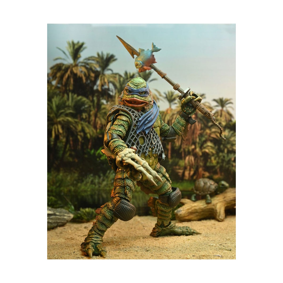 NECA - Ultimate Leonardo as the Creature - Universal Monsters x TMNT