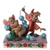 Enesco Disney - Aschenputtel Jaq und Gus fädeln Perlen auf - Tradition by Jim Shore