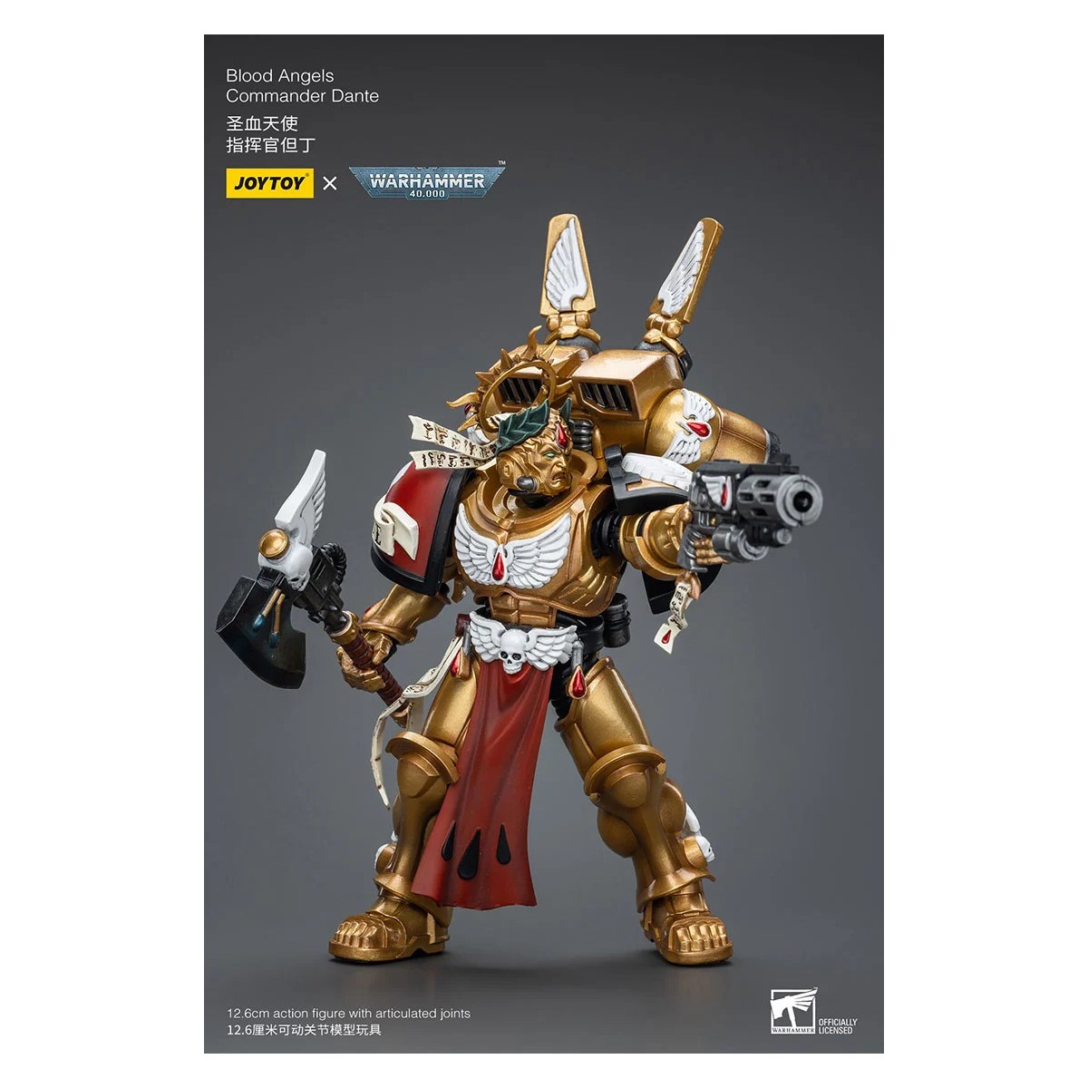 JoyToy Space Marines - Blood Angels Commander Dante - 1/18 - Warhammer 40K