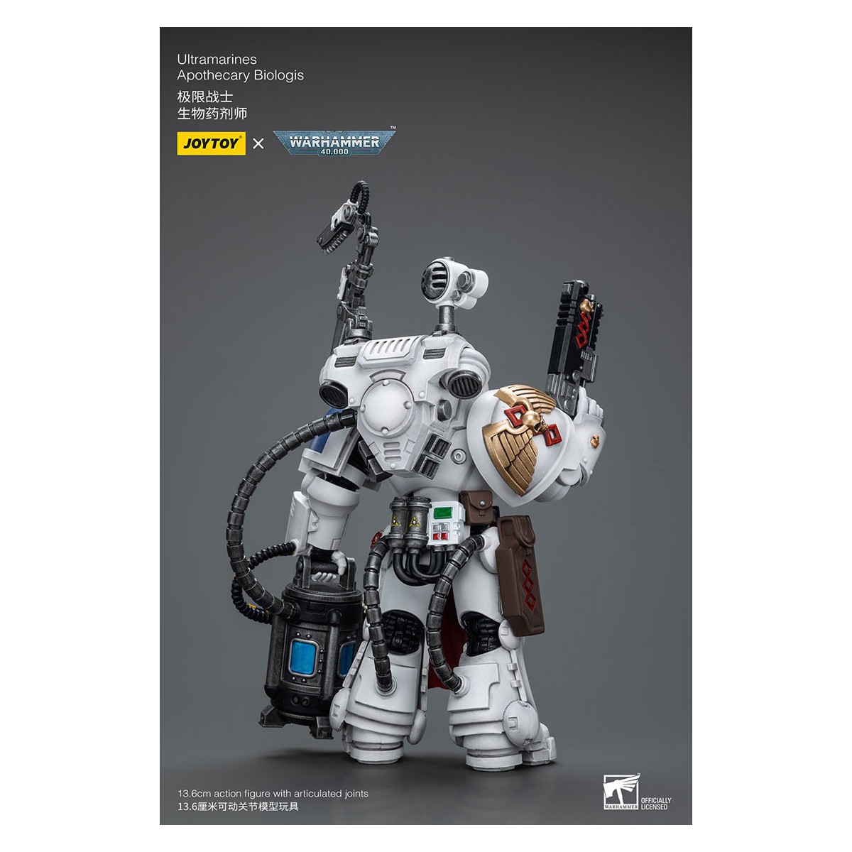 JoyToy Space Marines - Ultramarines - Apothecary Biologis 1/18 - Warhammer 40K
