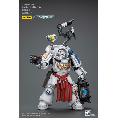 JoyToy Space Marines - Ultramarines - Apothecary Biologis 1/18 - Warhammer 40K