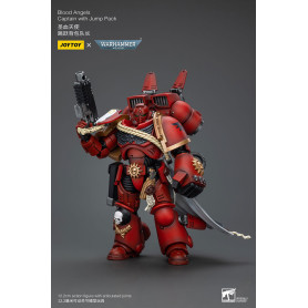 JoyToy Space Marines - Blood Angels Captain With Jump Pack - 1/18 - Warhammer 40K