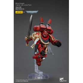 JoyToy Space Marines - Blood Angels Captain With Jump Pack - 1/18 - Warhammer 40K