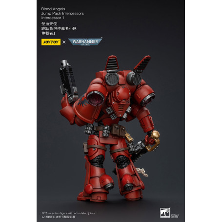 JoyToy Space Marines - Blood Angels Jump Pack Intercessors 1 - 1/18 - Warhammer 40K