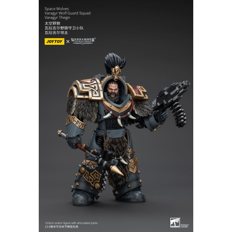 JoyToy Space Marines - Space Wolves - Varagyr Wolf Guard Squad - Varagyr Thegn 1/18 - The Horus Heresy
