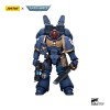JoyToy - Space Marines - Ultramarines - Jump Pack Intercessors Sergeant With Plasma Pistol And Power Sword 1/18