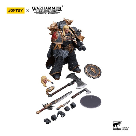 JoyToy Space Marines - Space Wolves Leman Russ Primarch of the VIth Legion - 1/18 - Warhammer The Horus Heresy