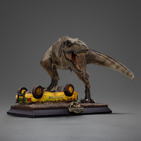 Iron Studios - T-Rex Attack - Jurassic Park Icons