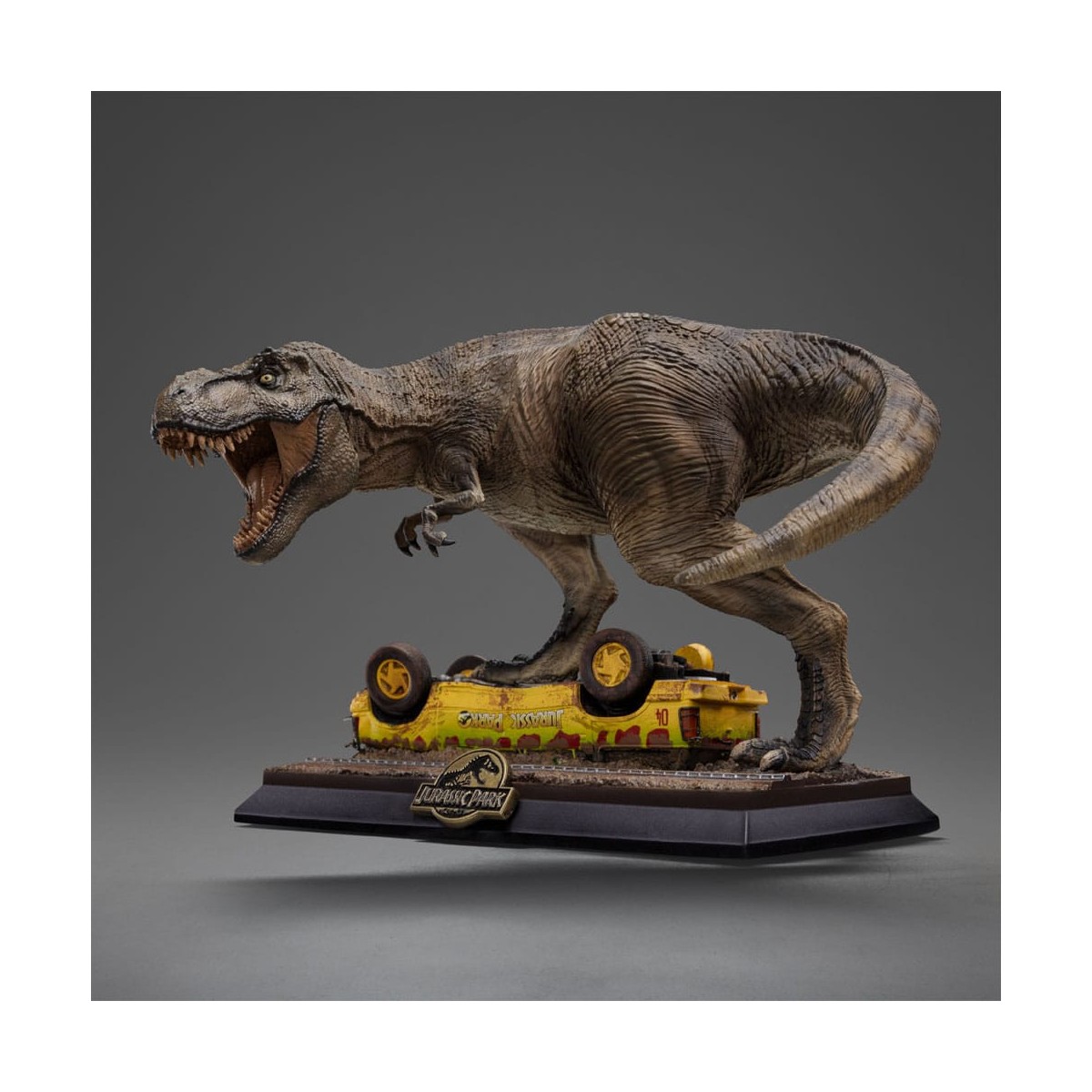 Iron Studios - T-Rex Attack - Jurassic Park Icons