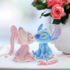 Grand Jester Studios Lilo und stitch - Küsschen Stitch und Angel beflockt
