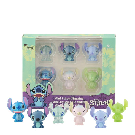 Disney Grand Jester Studio - Set 6 Minifiguren Stitch