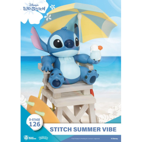Beast Kingdom Disney Lilo & Stitch - Stitch Summer Vibe - D-Stage 