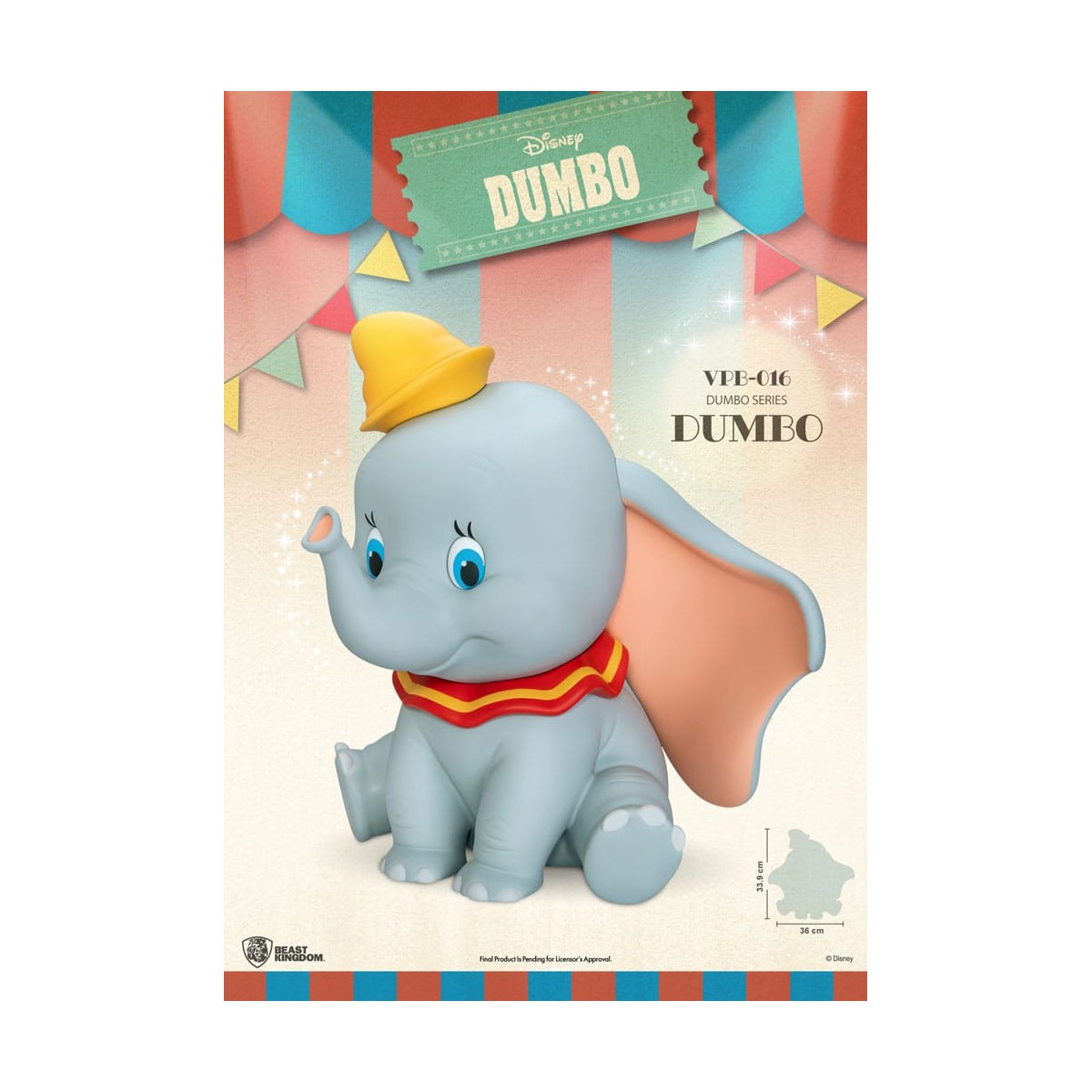 Beast Kingdom Disney - Riesenspardose DUMBO