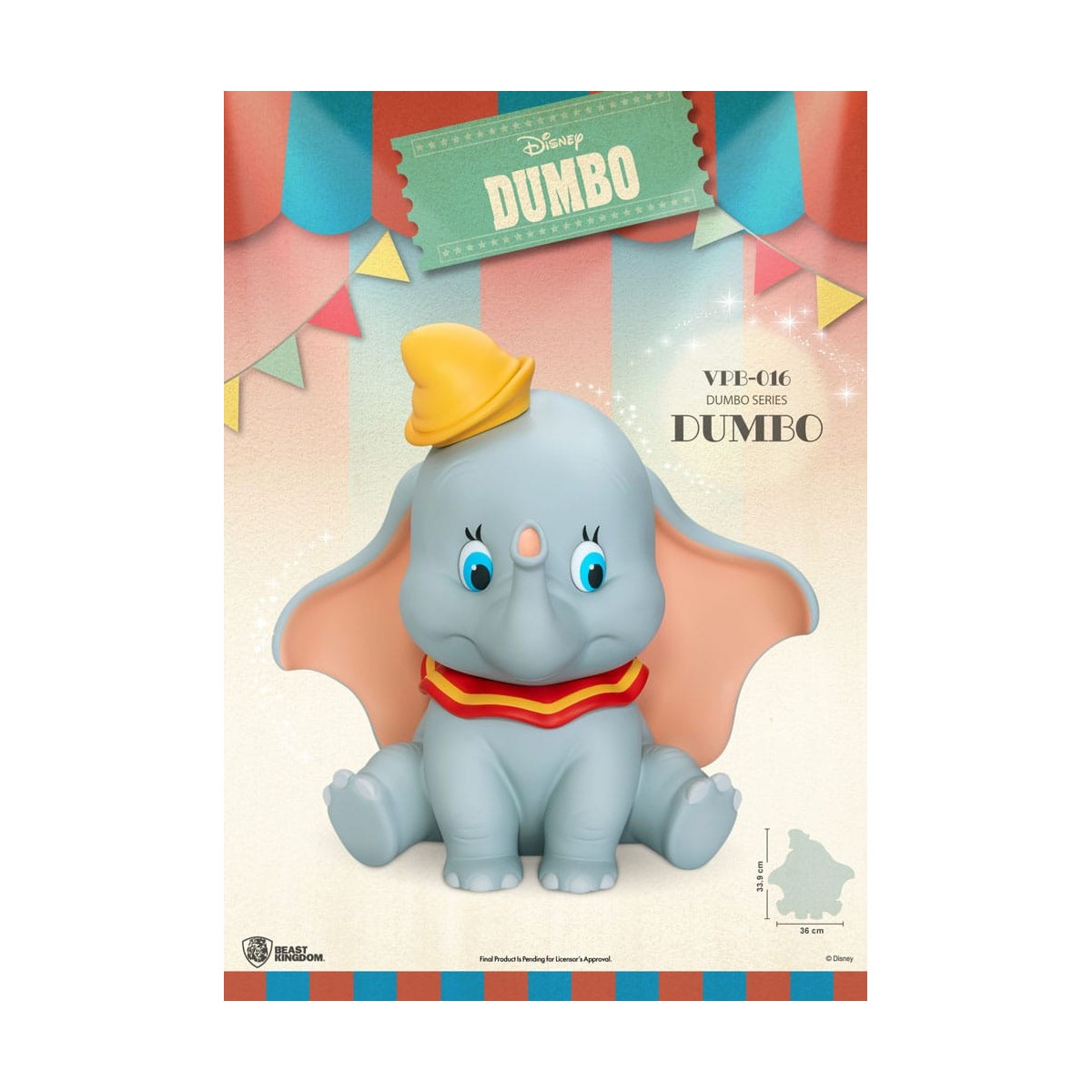 Beast Kingdom Disney - Riesenspardose DUMBO
