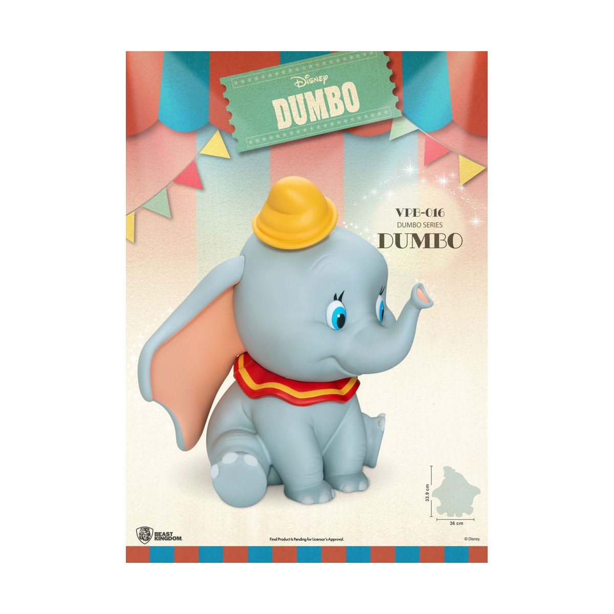 Beast Kingdom Disney - Riesenspardose DUMBO