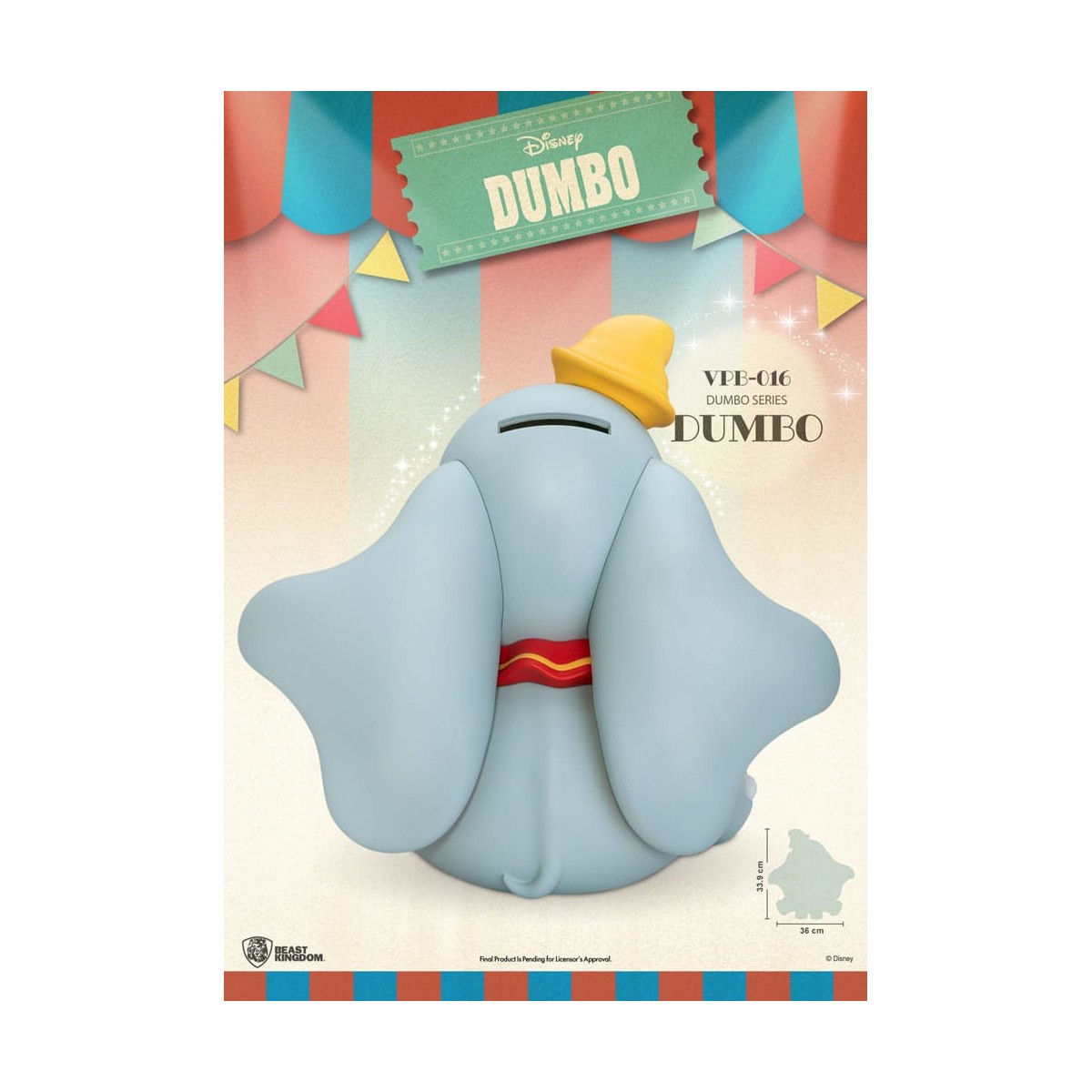 Beast Kingdom Disney - Riesenspardose DUMBO