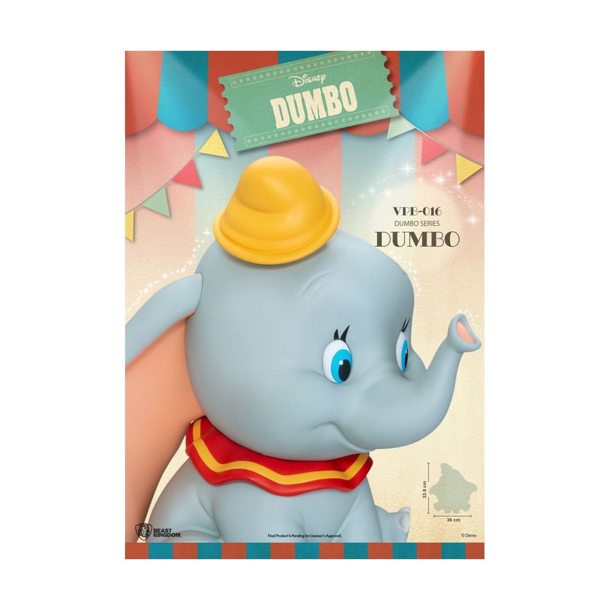 Beast Kingdom Disney - Riesenspardose DUMBO