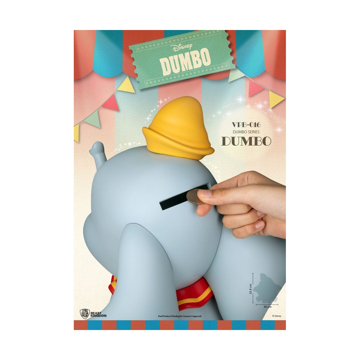 Beast Kingdom Disney - Riesenspardose DUMBO