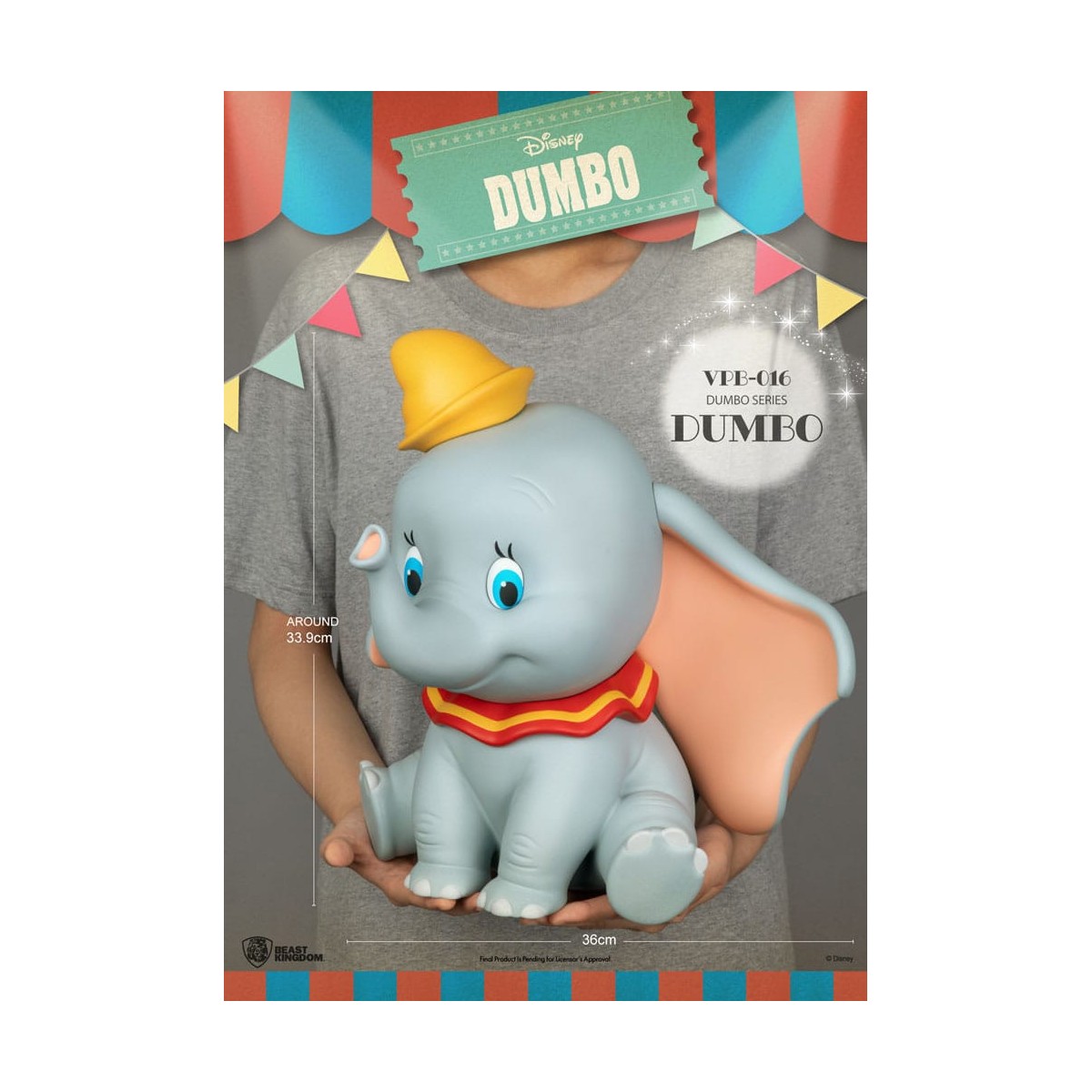 Beast Kingdom Disney - Riesenspardose DUMBO