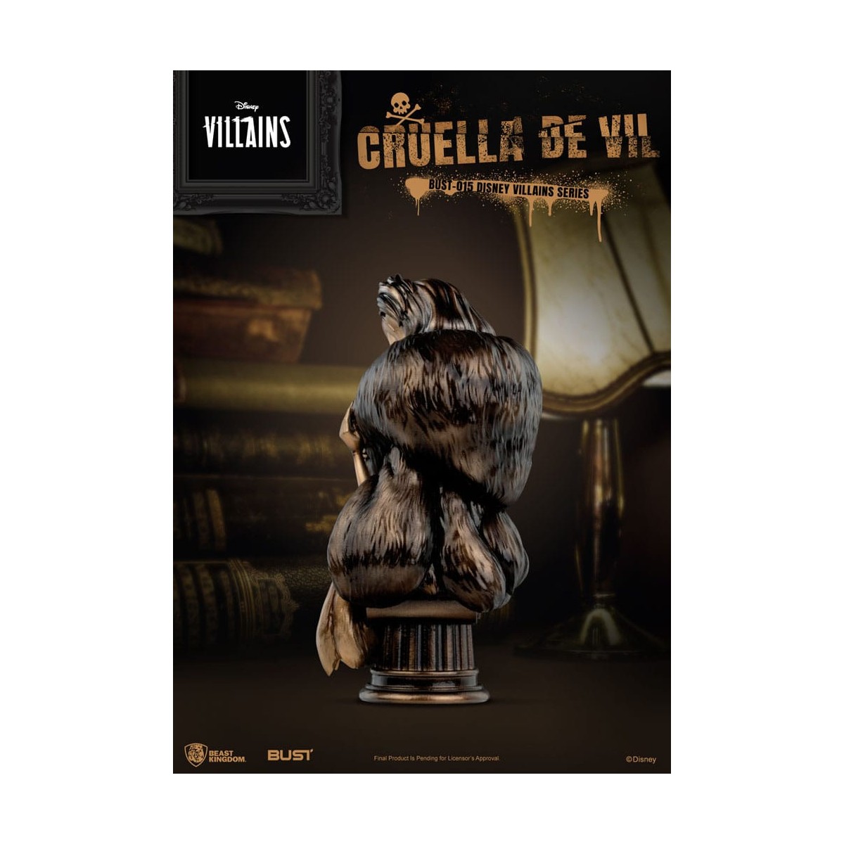 Beast Kingdom - Disney Villains Series Cruella De Vil Büste pvc