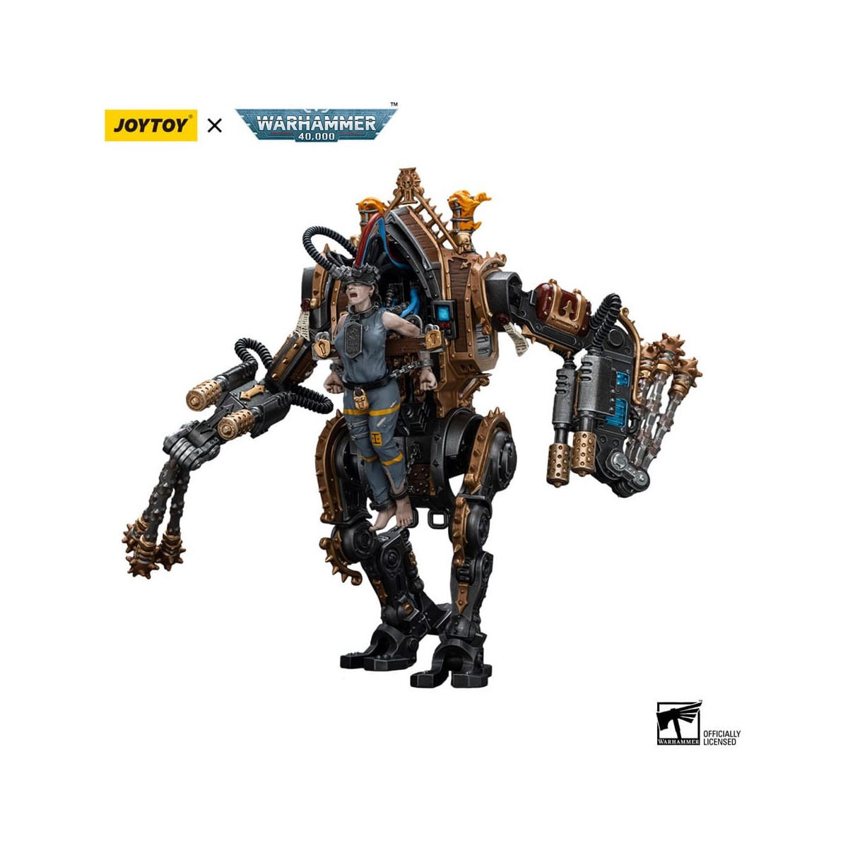 JoyToy Space Marines - Adepta Sororitas Penitent Engine with Penitent Flails 1/18 - Warhammer 40K