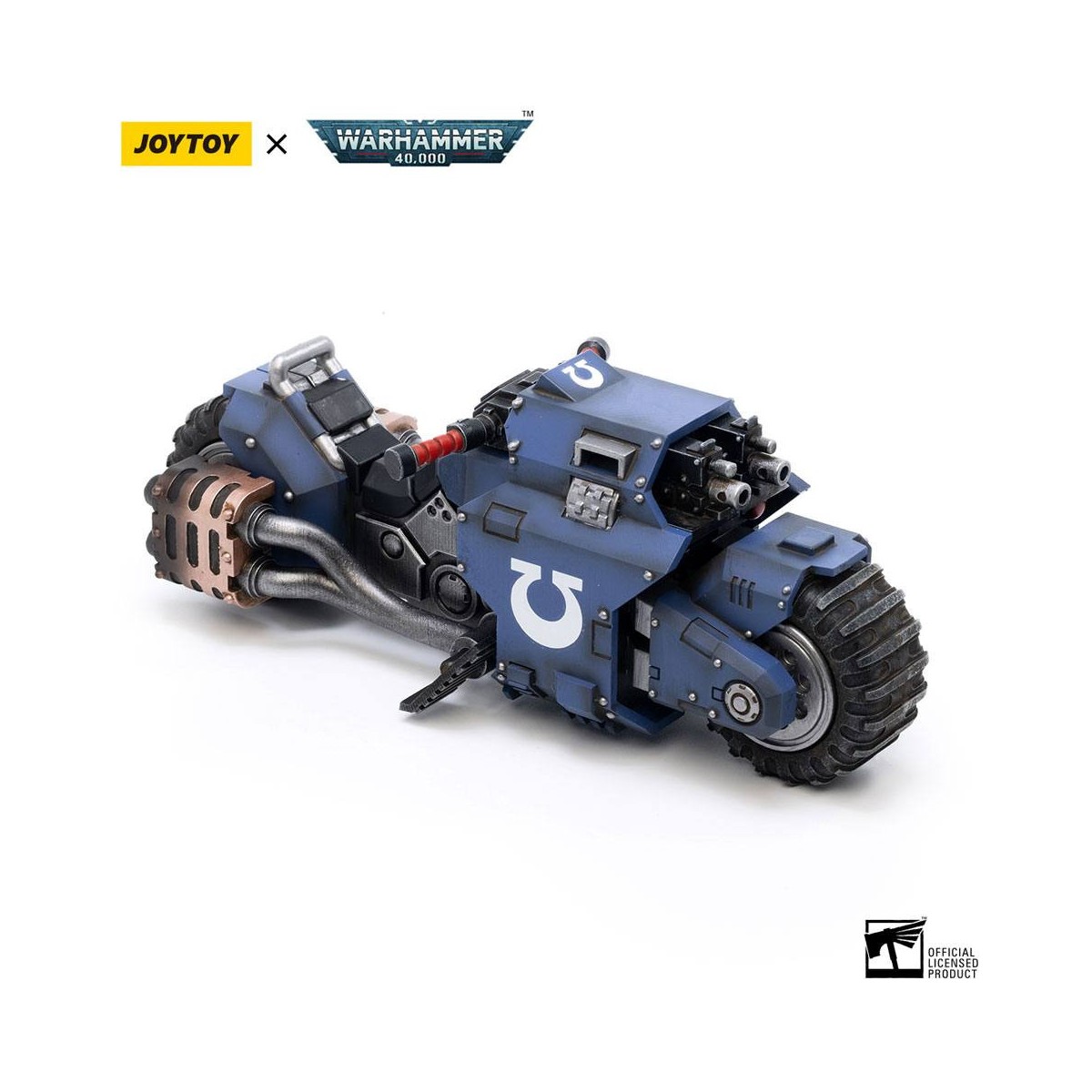 JoyToy Space Marines - Ultramarines - Outrider Bike 1/18 - Warhammer 40K