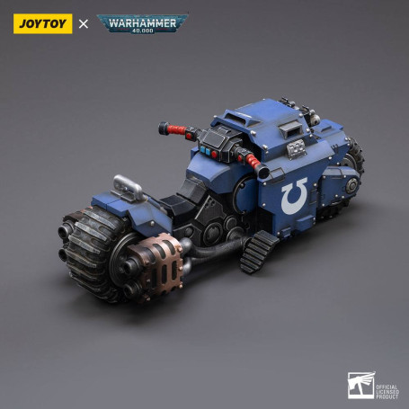 JoyToy Space Marines - Ultramarines - Outrider Bike 1/18 - Warhammer 40K