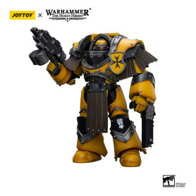 JoyToy Imperial Fists - Legion Cataphractii Terminator Squad - Legion Cataphractii with Chainfist 1/18