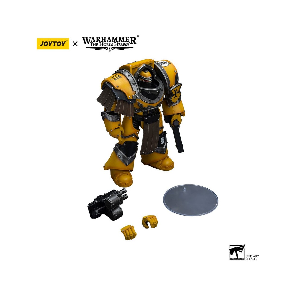 JoyToy Imperial Fists - Legion Cataphractii Terminator Squad - Legion Cataphractii with Chainfist 1/18