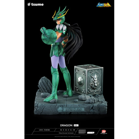 Tsume Statue HQS+ Saint Seiya - Shiryu of the Dragon V.1 1/4