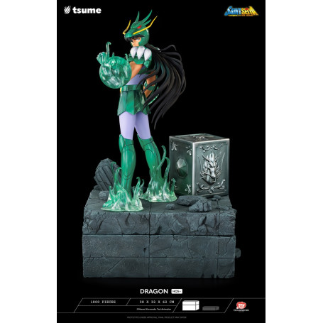 Tsume Statue HQS+ Saint Seiya - Shiryu of the Dragon V.1 1/4