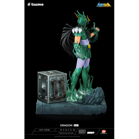 Tsume Statue HQS+ Saint Seiya - Shiryu of the Dragon V.1 1/4