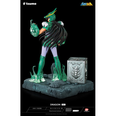 Tsume Statue HQS+ Saint Seiya - Shiryu of the Dragon V.1 1/4