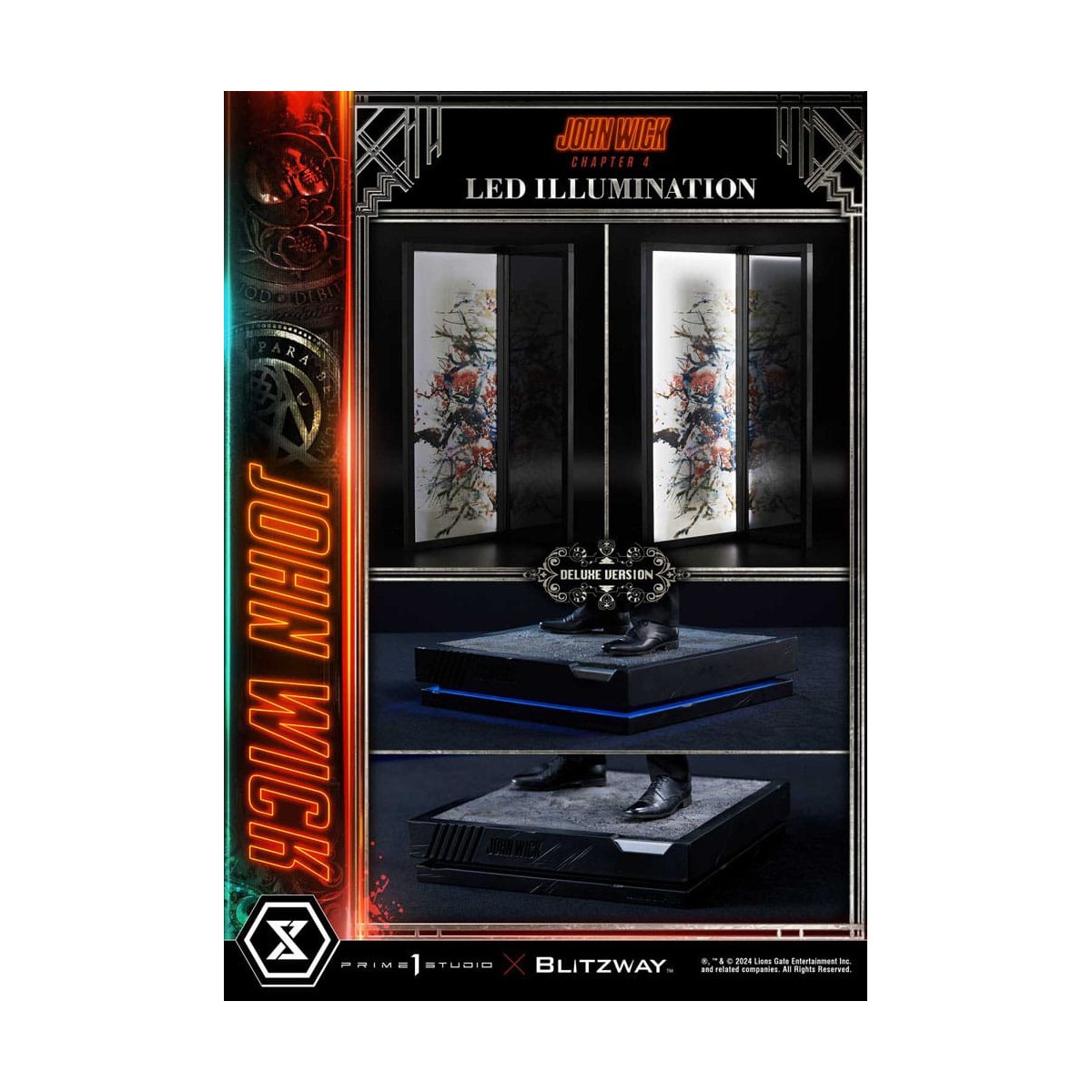Prime 1 Studio - John Wick Chapter 4 Ultimate Premium Masterline Series 1/4 John Wick Deluxe Version