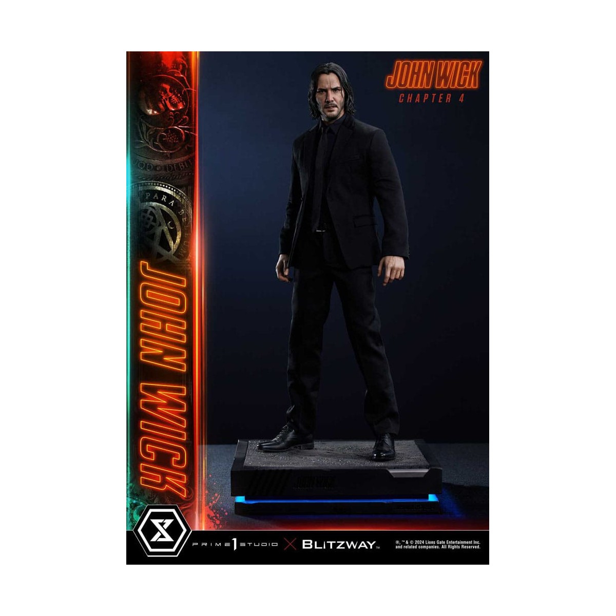 Prime 1 Studio - John Wick Chapter 4 Ultimate Premium Masterline Series 1/4 John Wick Deluxe Version