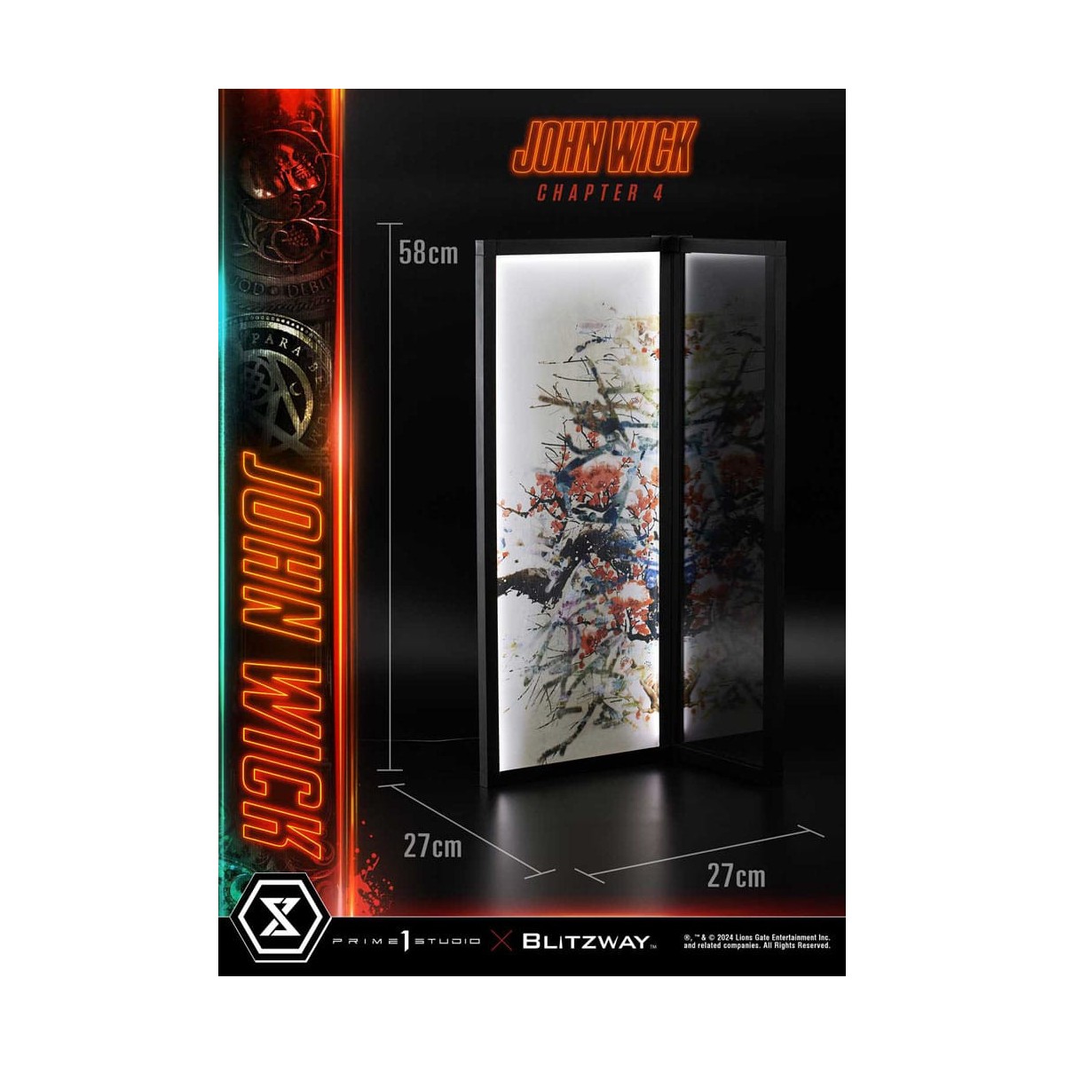 Prime 1 Studio - John Wick Chapter 4 Ultimate Premium Masterline Series 1/4 John Wick Deluxe Version