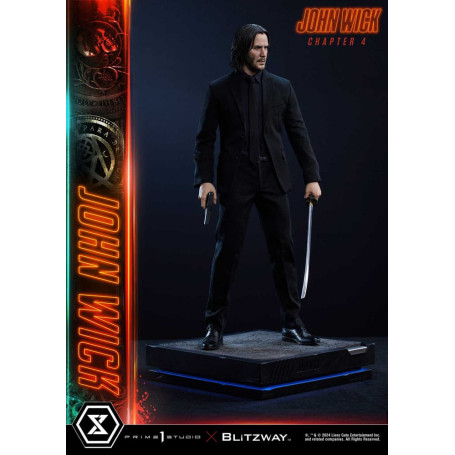 Prime 1 Studio - John Wick Chapter 4 Ultimate Premium Masterline Series 1/4 John Wick Deluxe Version