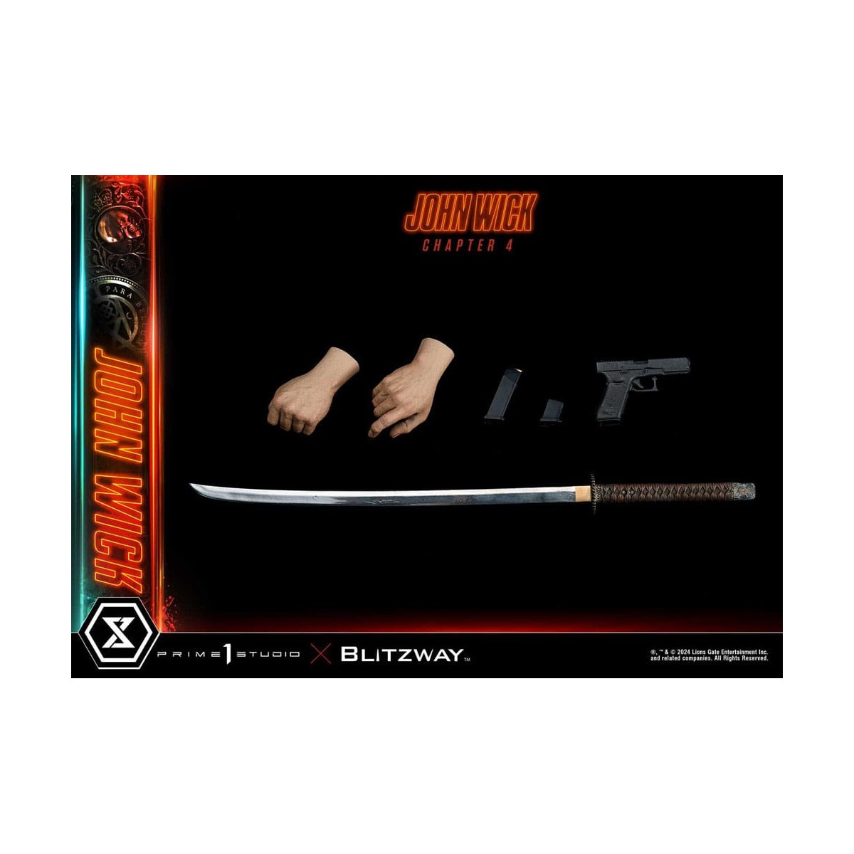 Prime 1 Studio - John Wick Chapter 4 Ultimate Premium Masterline Series 1/4 John Wick Deluxe Version