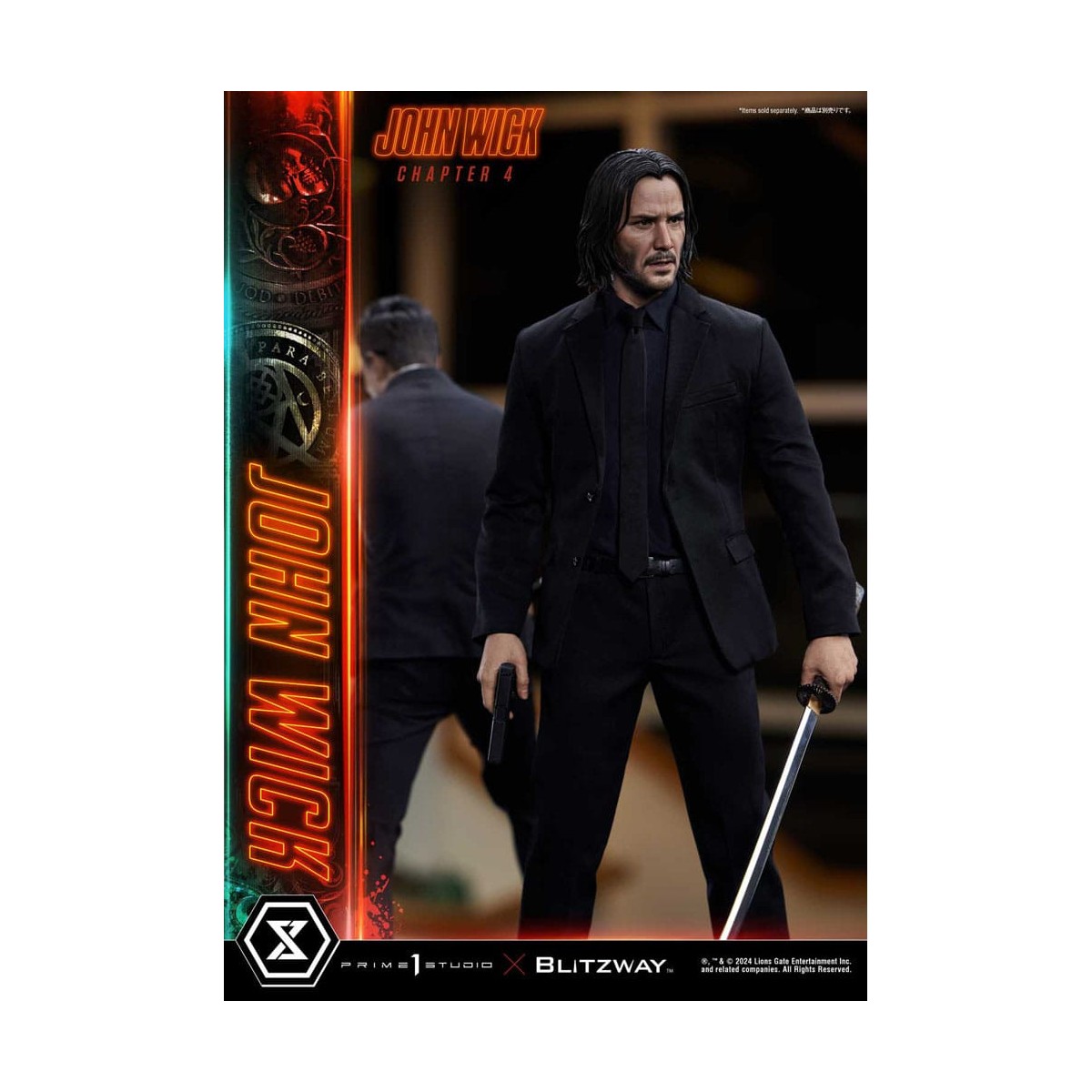 Prime 1 Studio - John Wick Chapter 4 Ultimate Premium Masterline Series 1/4 John Wick Deluxe Version