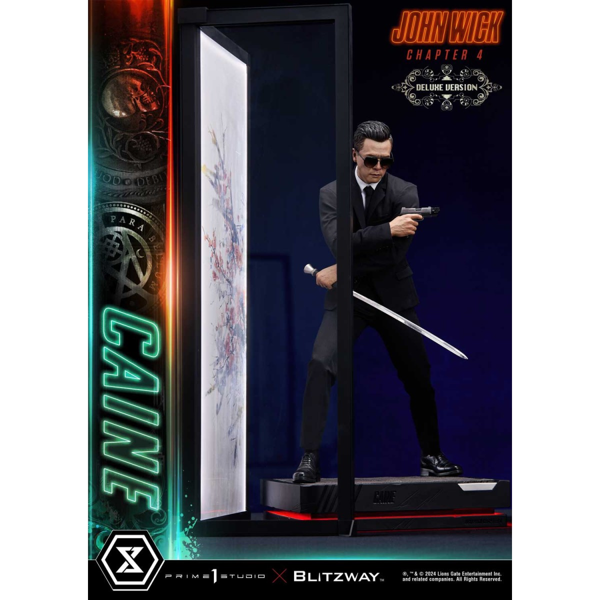 Prime 1 Studio - John Wick Chapter 4 Ultimate Premium Masterline Series 1/4 Caine Deluxe Version
