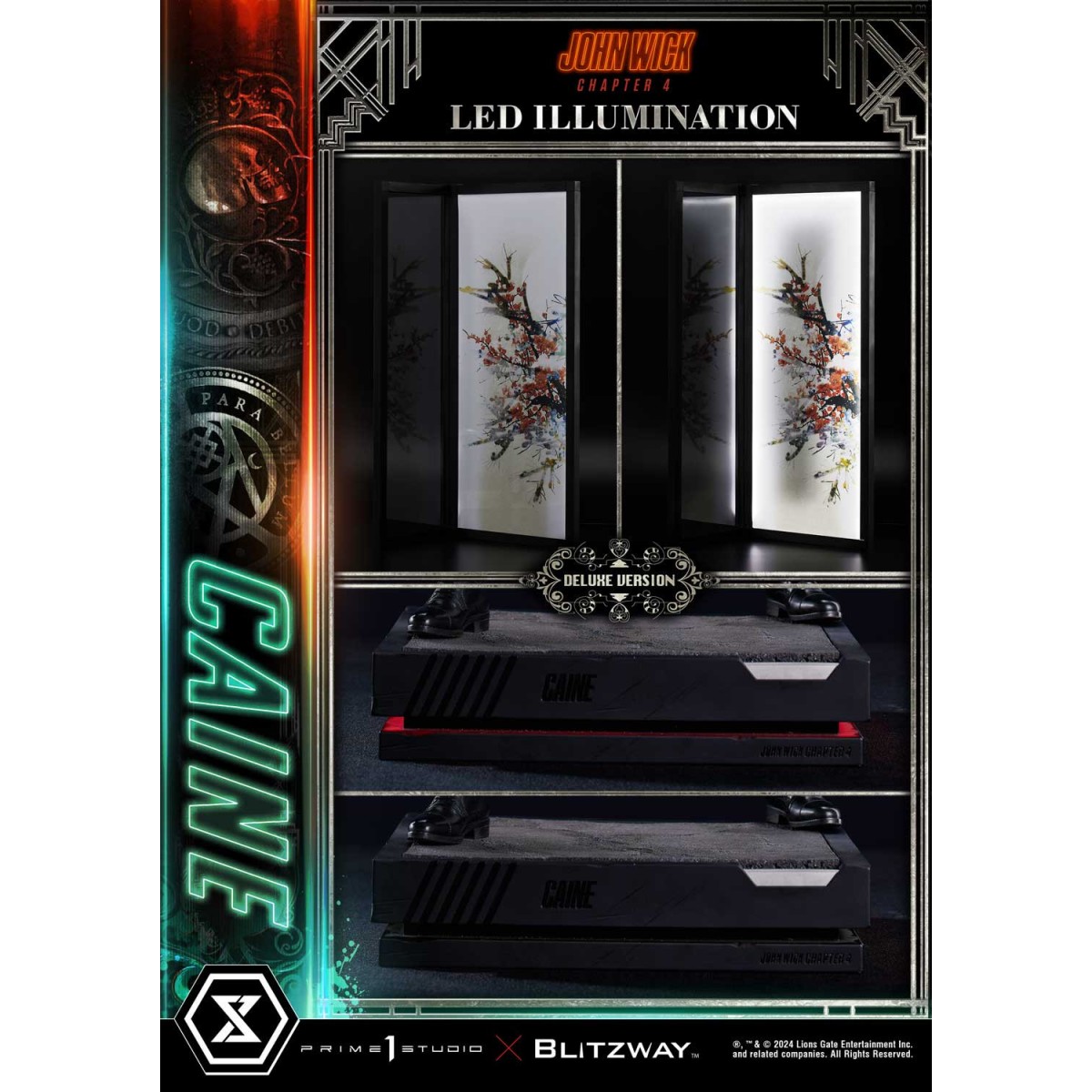 Prime 1 Studio - John Wick Chapter 4 Ultimate Premium Masterline Series 1/4 Caine Deluxe Version
