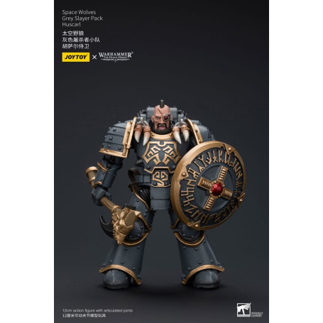 JoyToy Space Marines - Space Wolves - Grey Slayer Pack - Huscarl 1/18 - The Horus Heresy